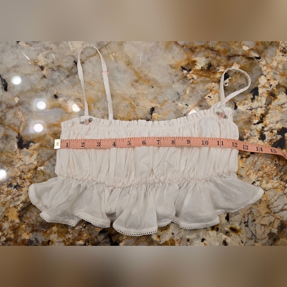 Popflex Wildest Dreams Bralette  Cream Size S - Picture 6 of 8